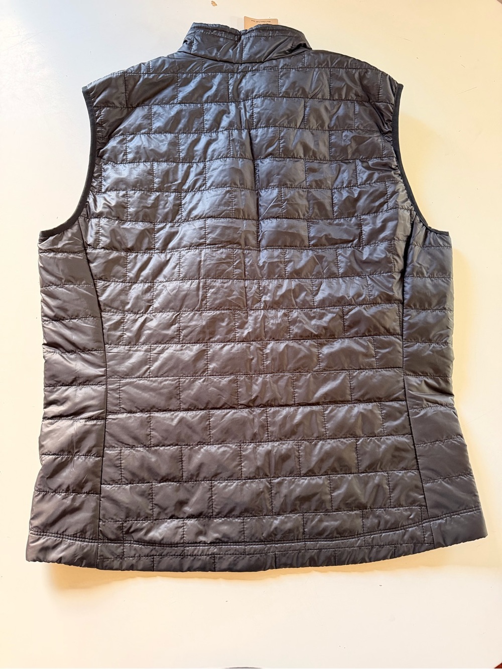 Patagonia Nanopuff Vest, Black, sz L - Picture 2 of 3